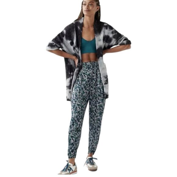 Anthropologie Pleated Dressy Diandra Joggers sz 4 Tall with Pockets - Picture 2 of 16